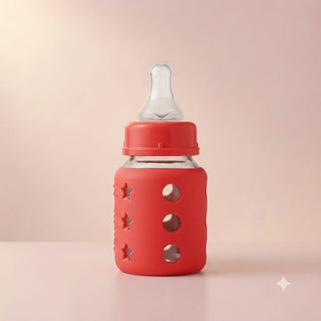 Premium Glass Baby Feeding Bottle – Baby Milk Feeding Bottle