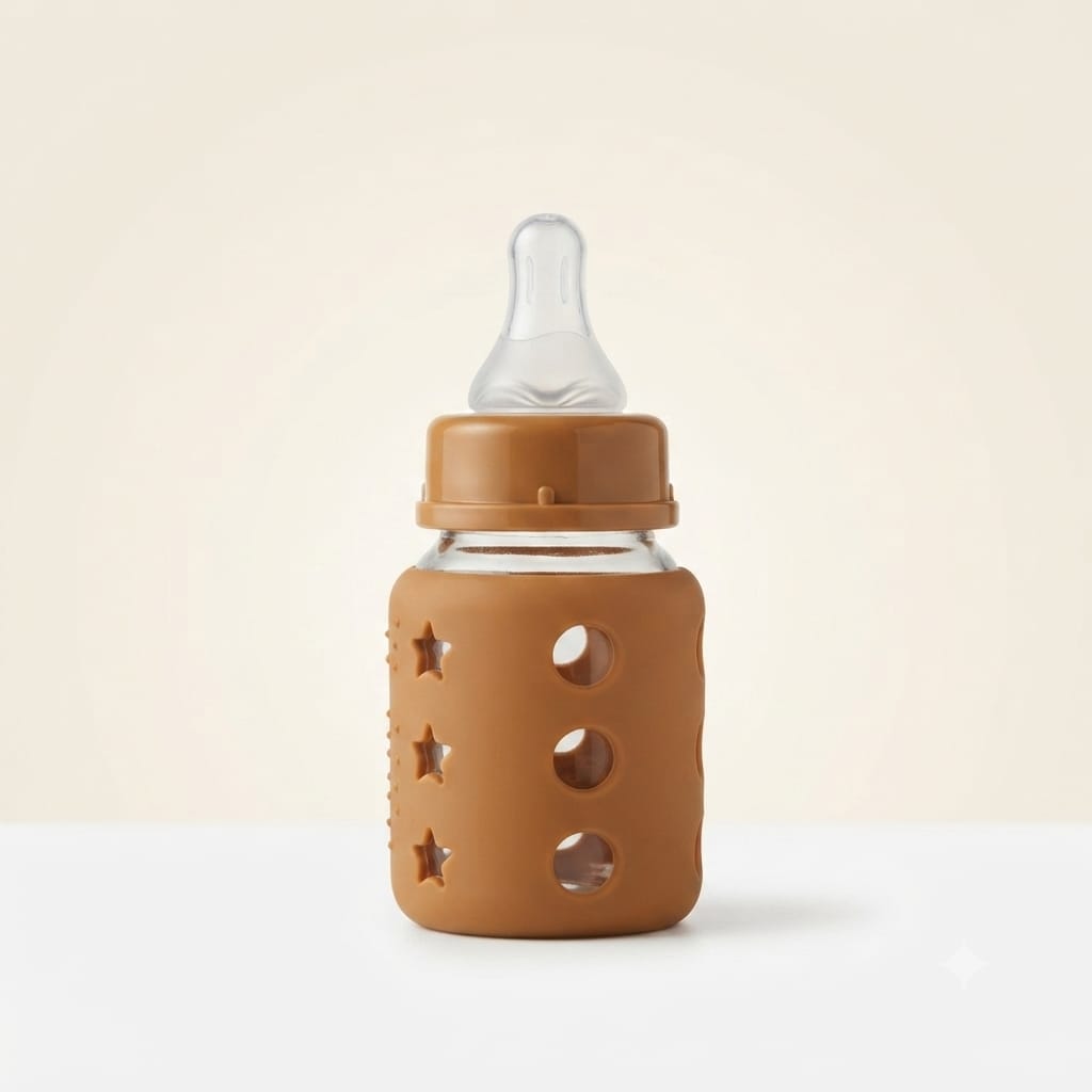 Premium Glass Baby Feeding Bottle – Baby Milk Feeding Bottle