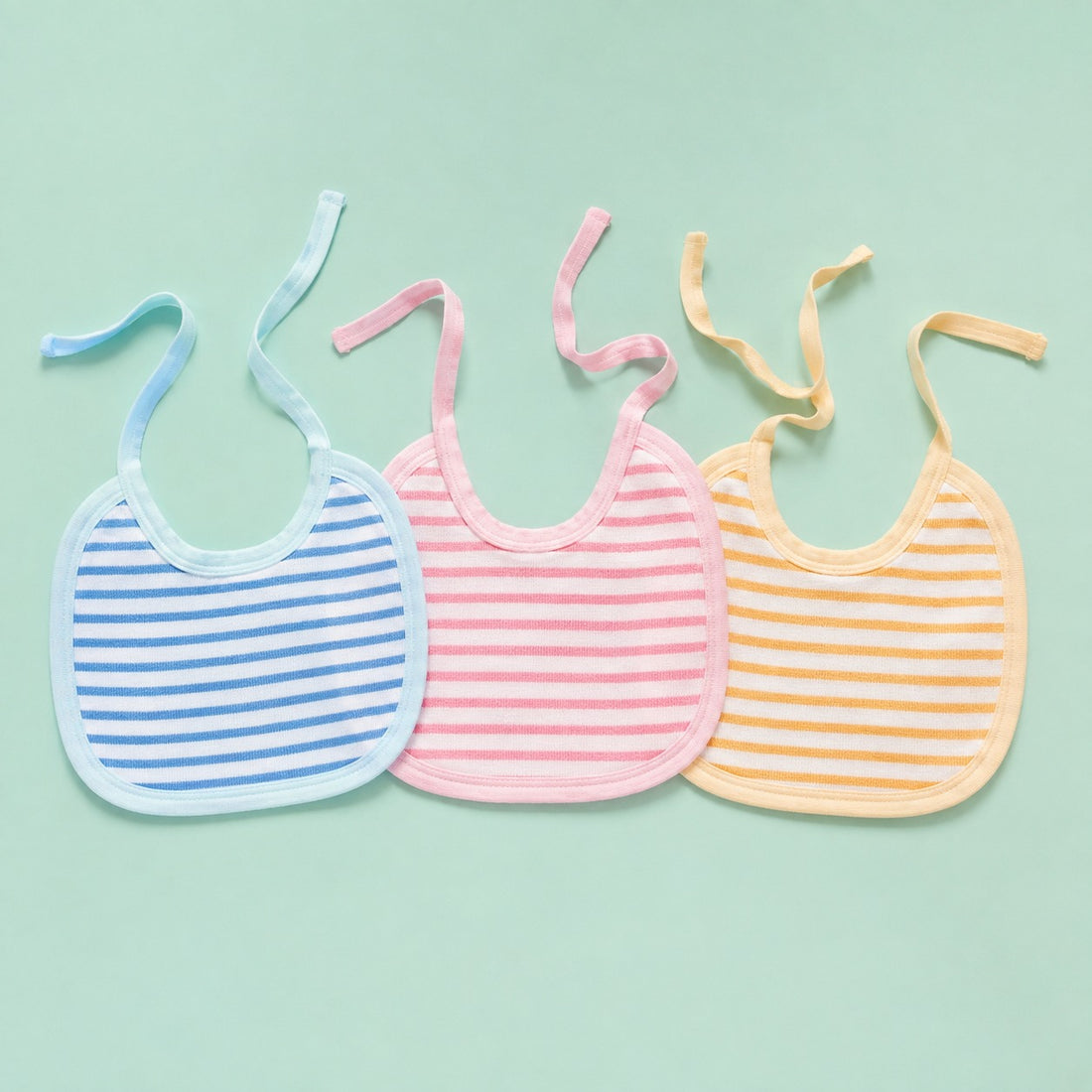 Baby Waterproof Bib Set | Soft Feeding Bibs for Newborns & Toddlers